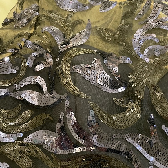 Cocktail dress,navy blue Color - Picture 7 of 7